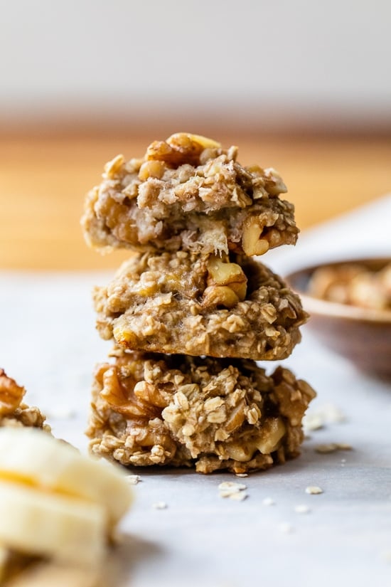 Banana Oatmeal Cookies