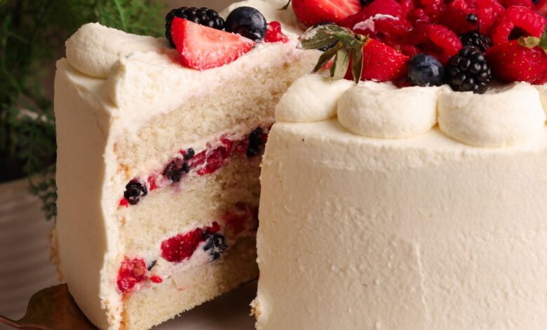 Berry Chantilly Cake Recipe