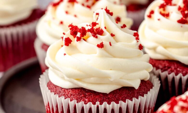 Best Red Velvet Cupcakes Cream Cheese Frosting