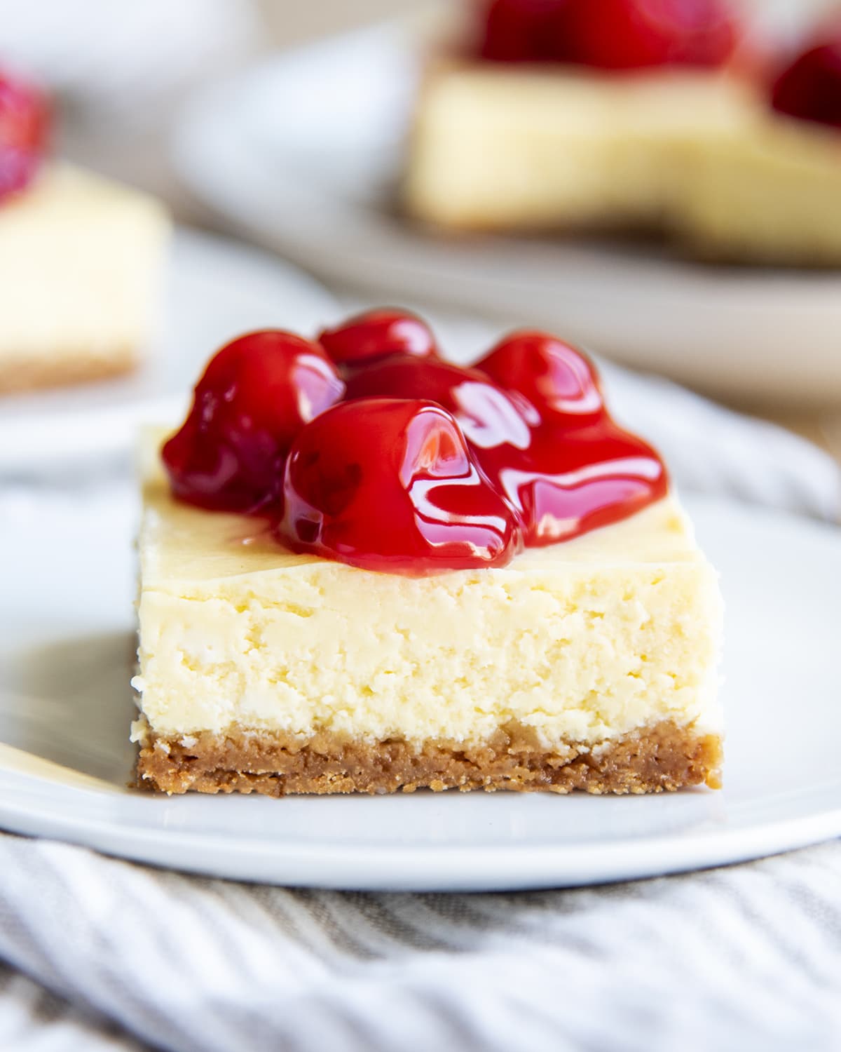 Cherry Cheesecake Bars