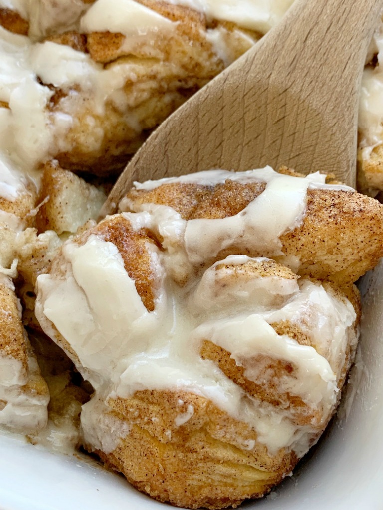 Cinnamon Roll Biscuit Bake