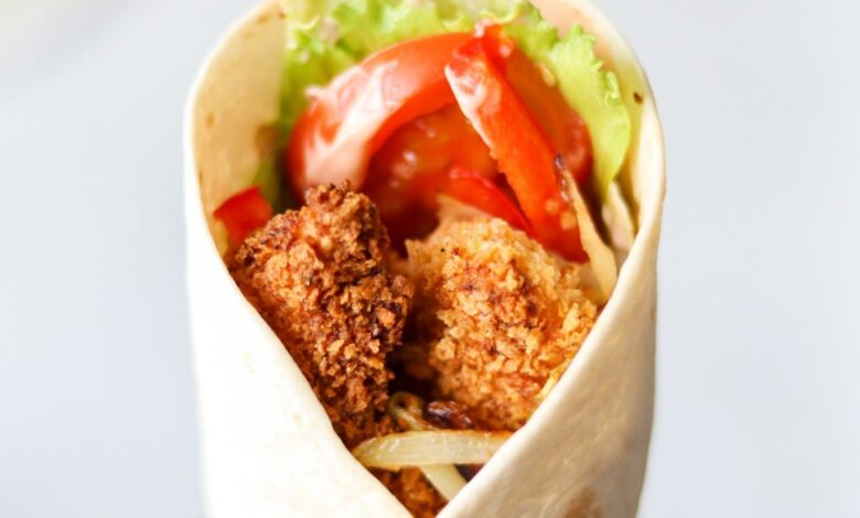 Crispy Chicken Wrap Recipe