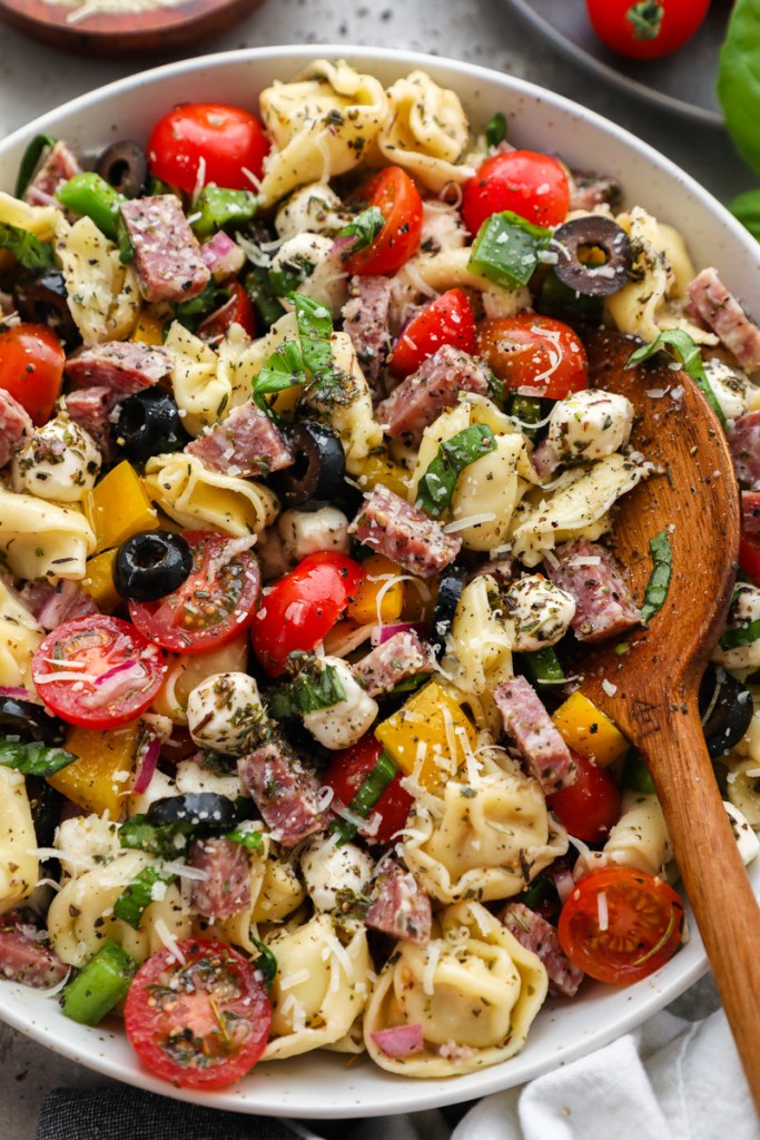 Easy Italian Tortellini Pasta Salad