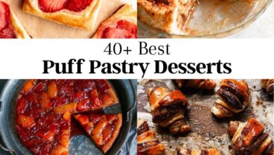 Easy Puff Pastry Dessert Recipes