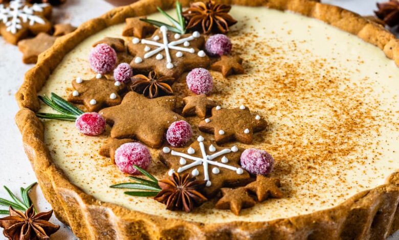 Eggnog Pie