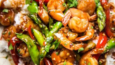 Garlic Shrimp Stir Fry