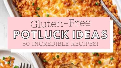 Gluten Free Potluck Recipes