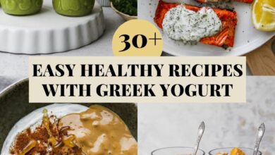 Healthy Recipes Using Greek Yogurt