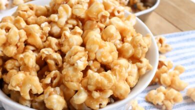 Homemade Caramel Popcorn