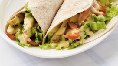 Honey Mustard Chicken Wrap Recipe