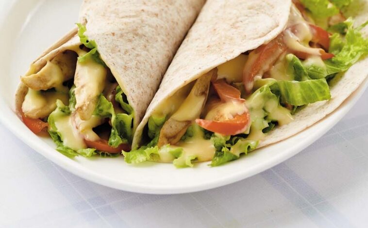 Honey Mustard Chicken Wrap Recipe