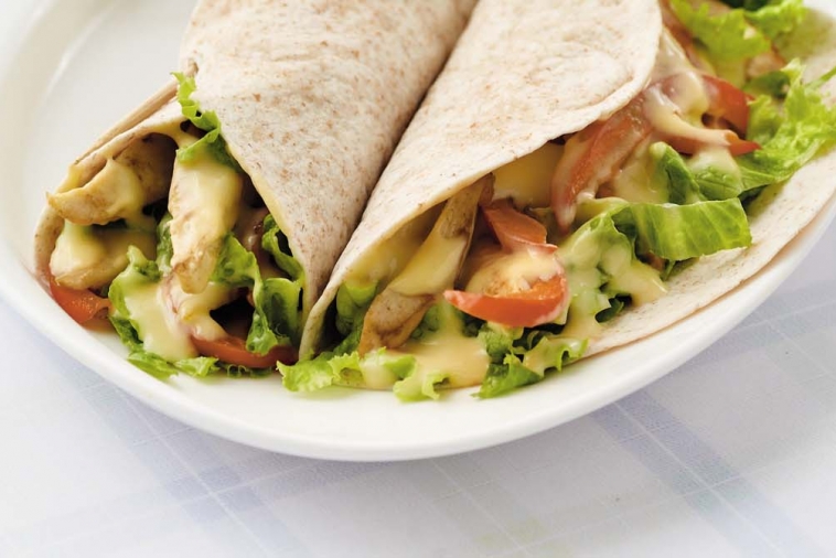 Honey Mustard Chicken Wrap Recipe