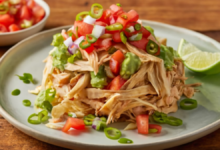 how to make cafe rio shredded chicken