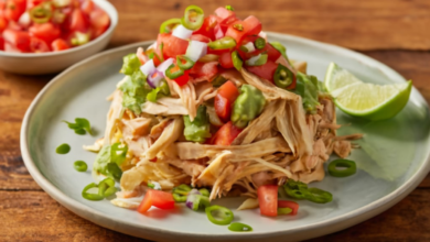 how to make cafe rio shredded chicken