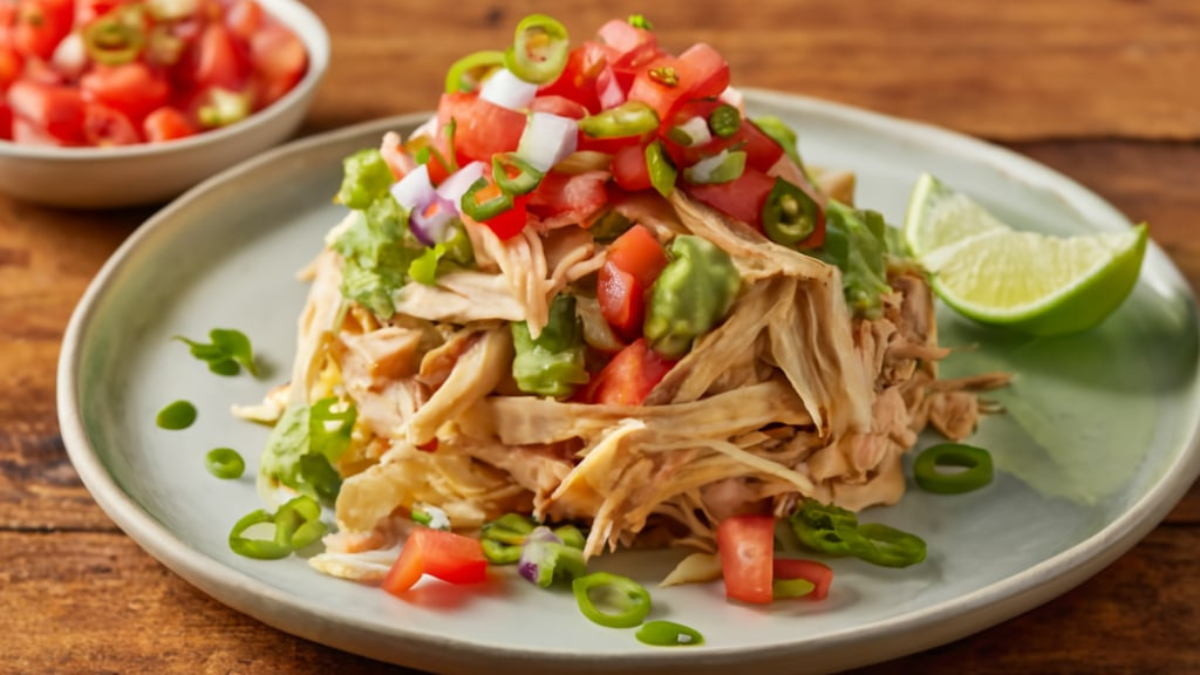 how to make cafe rio shredded chicken