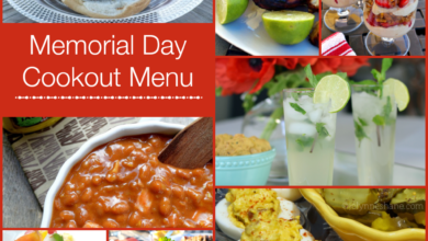 Memorial Day Menu Plan