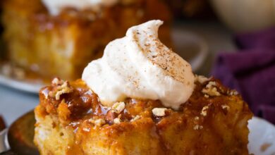 Pumpkin Bread Pudding