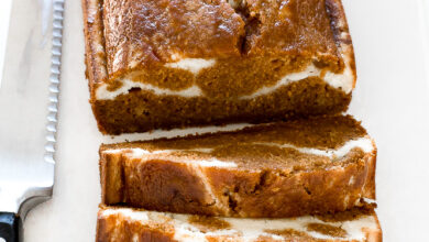 Pumpkin Cream Cheese Bread