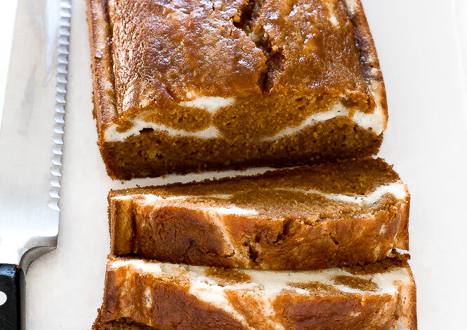 Pumpkin Cream Cheese Bread