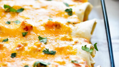 Ranch Chicken Enchiladas