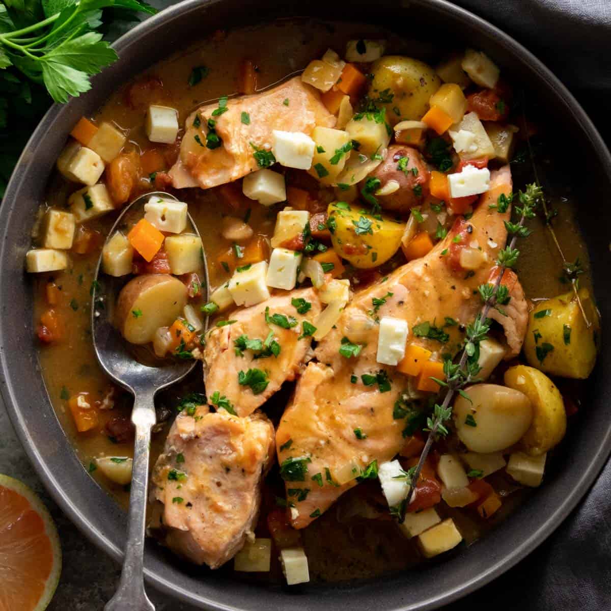 Salmon Stew Recipe