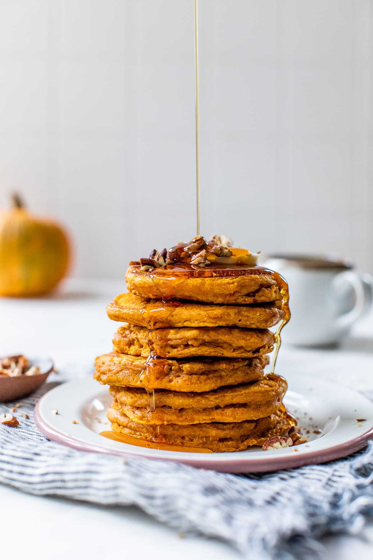 Skinny Pumpkin Pancakes