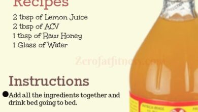 Weight Loss Drink With Apple Cider Vinegar Recipe